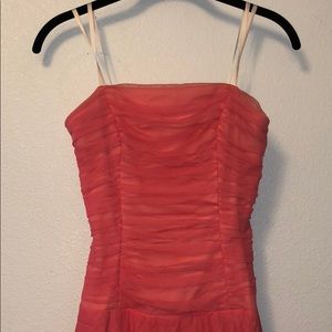 Strapeless Pink Dress